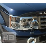 ABS Chrome Head Light Covers TEAKA-99106