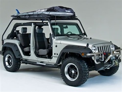 Wild Boar Jeep Wrangler JK 4 Door Fastback Rack System