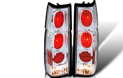 86-97 Nissan Hardbody Altezza Tail light - Chrome/Clear