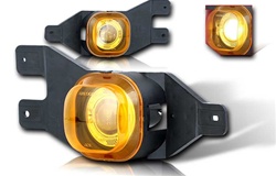 99-04 Ford F250 Halo Projector Fog Light (Yellow) by Winjet