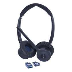 JPL Element BT500D-VP1 -Wireless Binaural BT Noise Cancelling Headset w/BT Dongle & headband cushion