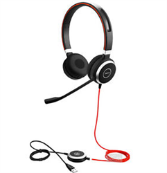 Jabra EVOLVE 40 UC Stereo UC USB-C, 3.5mm Headset - 6399-829-289