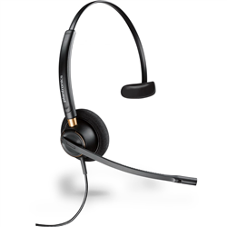 Poly EncorePro 510 with Quick Disconnect Monoaural Headset TAA - US