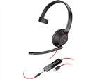 Poly Blackwire C5210 USB-C Headset +Inline Cable