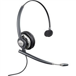 Poly EncorePro HW710 Single Ear Headset +Carry Case TAA - US