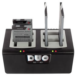 Duo 4-bay Battery Charger compatible with Cisco 8821 and 7925 batteries