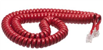 Red Handset Cord 12ft