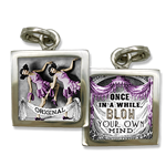 jewelry charm encouragement to be bold and be fabulous