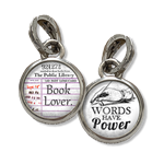 words have power jewelry charm