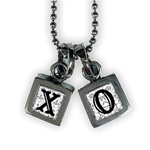 XO Chicklet Necklace
