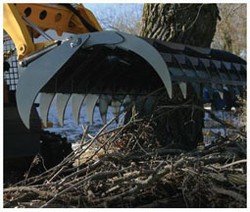 60" Industrial grapple rake
