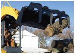 66" Industrial tine grapple