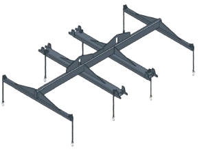 Mesh Handler with Crane Hooks