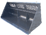 78" Snow/light material bucket