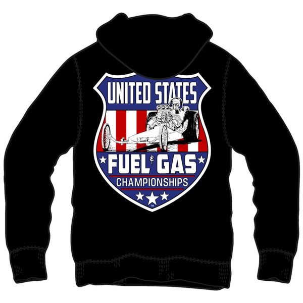 United States Fuel & Championships Hoodie - Black
