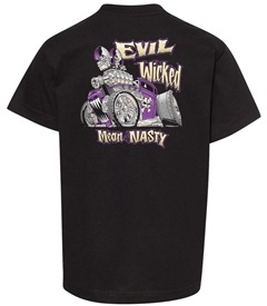 Evil, Wicked, Mean and Nasty Youth T-Shirt