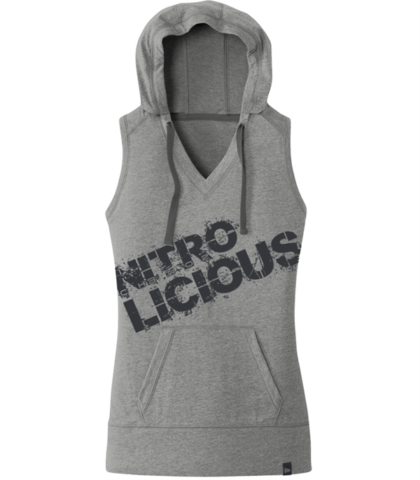 Nitrolicious Hooded Tank (Heathered Gray)