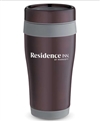 16 oz No-Slip-Grip stainless tumbler with Residence Inn.