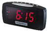 Hamilton Beach® AM/FM Easy-to-Read clock radio with large LED display, #609-HCR330