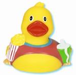 Movie duck with popcorn and soda, #661-AD0005R