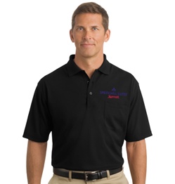 SpringHill Suites embroidered CornerStone™ industrial pique polos