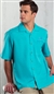 Jacquard Batiste Camp Shirt, No. 843-1030