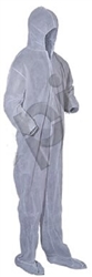 Tians Epic 200811-L Basic Protection Coverall-White-Large