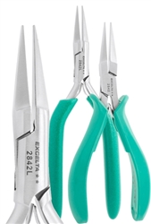 Excelta 2818 Medium Flat Nose Pliers