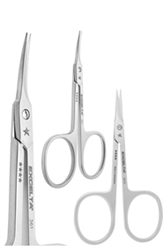 Excelta 362 Curved Precision Fine Blade Medical Grade Scissors - Length .88"