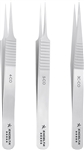 Excelta 4-CO Ultra Fine Point Straight Tapered Cobaltima Tweezers. Forceps