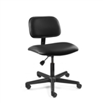 Bevco 4000-V-3850S/5 Westmound Upholstered Vinyl Chair with Hard Floor Casters