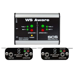 SCS 770068 WS Aware Dual-Wire Monitor with Big Brother Remotes & Ethernet Output