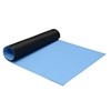 SCS 770770 24" x 40' Light Blue 2-Layer R7 Dissipative Rubber Worksurface Roll