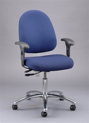 Bevco 9051LE-A8 Deluxe Ergonomic Seating-ESD with Arms