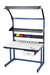 Pro-Line BIB19 Bench In A Box-Cantilever Standard Laminate Workbench Complete 30" x 60"