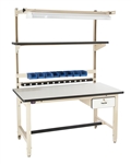 Pro-Line BIB4 Bench In A Box-ESD Laminate Workbench Complete 30" x 72"