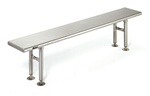 Eagle Group CRB1248 Stainless Steel Gowning Bench 4'