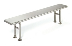 Eagle Group CRB1248 Stainless Steel Gowning Bench 4'