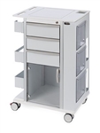 Bowman CT201-0000 Rolling Storage Cart With 3" Casters