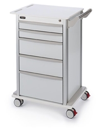 Bowman CT202-0000 Wheeled 5-Drawer Storage Cart With 3" Casters