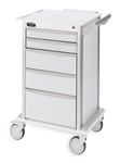 Bowman CT203-0000 Wheeled 5-Drawer Storage Cart With 5" Casters