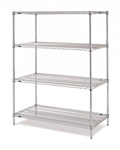 Metro Industries EZ2436BR-4 Stationary Wire Shelving