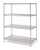 Metro Industries EZ2448NC-4 Stationary Wire Shelving 24" x 48" x 74"