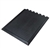 Transforming Technologies FM9E 2.5'x30" ComfortTREAD ESD Conductive Diamond Plate Anti-Fatigue Mat-Interlocking End Piece