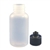 Jensen Global JG1.0BC 1oz. Bottle LDPE Boston Round w/Black Luer Lock Cap 10/Bag