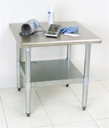 Utility Stand - Stainless Steel  24" x 24".
