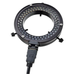 TechniQuip P866ZS8XXW-UV-D ProLine 80 LED Ring Light, 66 mm