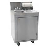 Eagle Group PHS-S-H Portable Hand Sink with Enclosed Base