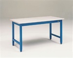 IAC QS-1000003-BL Work Bench Standard Laminate 30" x 72" - EZE Blue