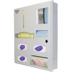 Bowman RE101-0012 Semi-Recessed Protective Wear Organizer